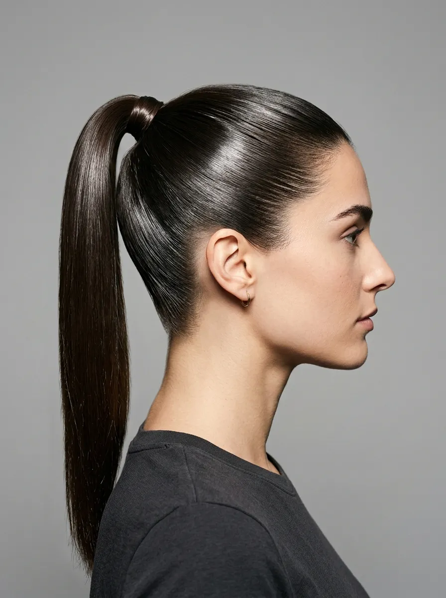 Sleek High Ponytail