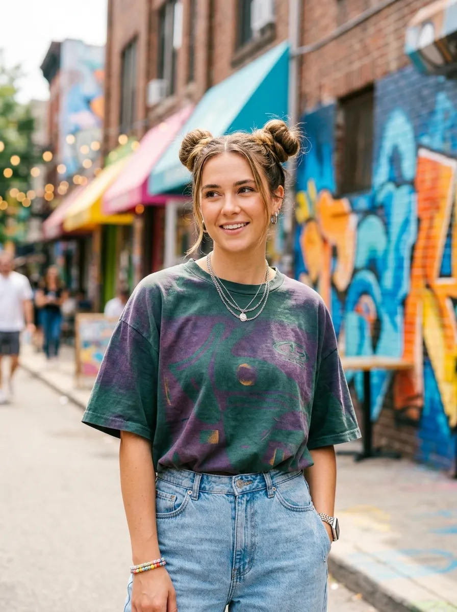 Space Buns for Fun Days