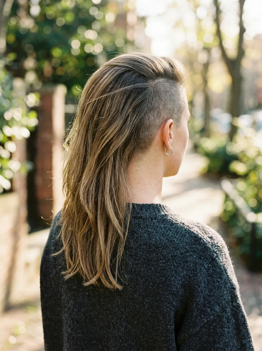 Undercut with Long Top Layers