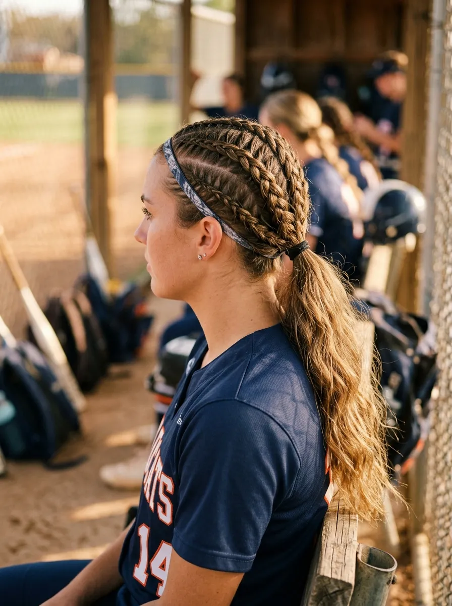 Braided Ponytail Combo