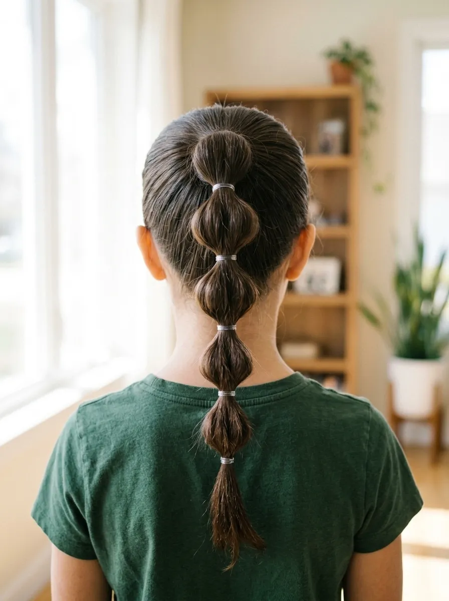 The Bubble Ponytail