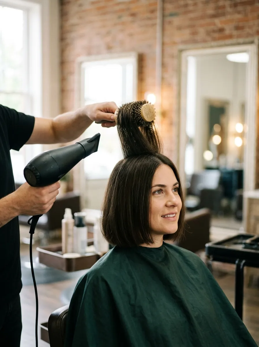 Blunt Bob Blowout