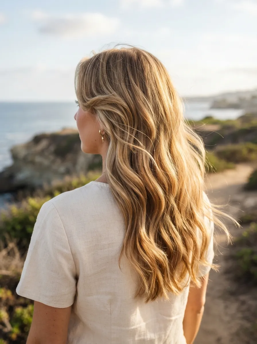 Beachy Waves Butterfly Style