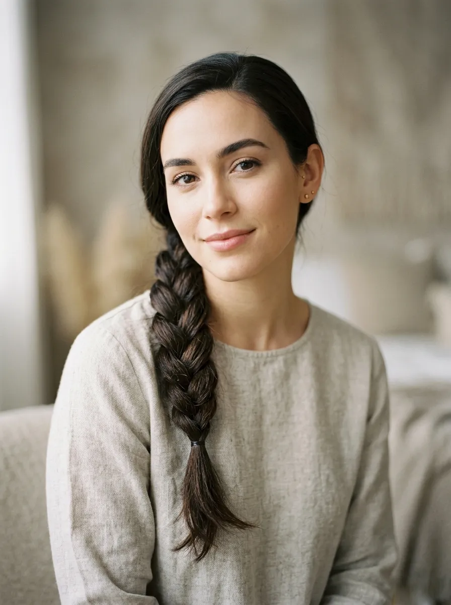 Simple Side Braid