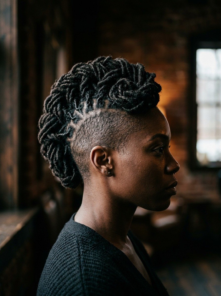Loc Mohawk Twist