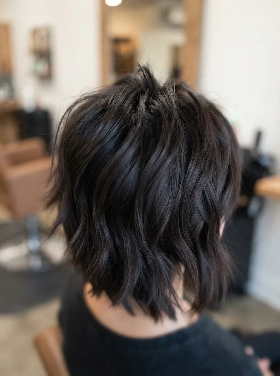 Textured Crown Shag