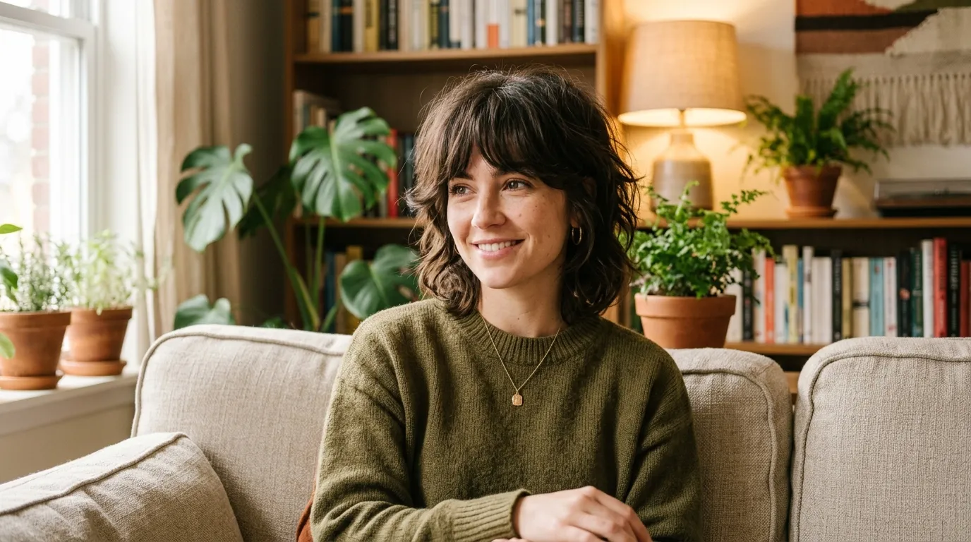 23 Stylish Short Shag with Bangs Ideas for Texture