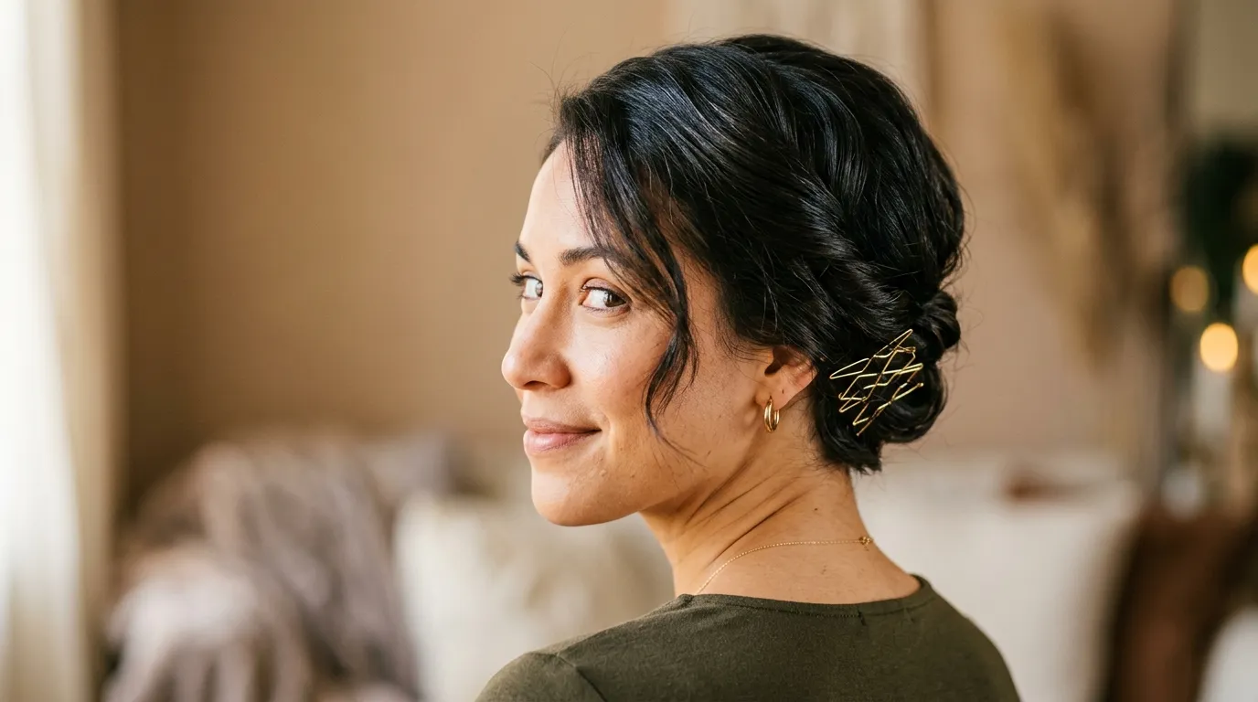 22 Chic Short Hair Updo Ideas for Easy Elegance