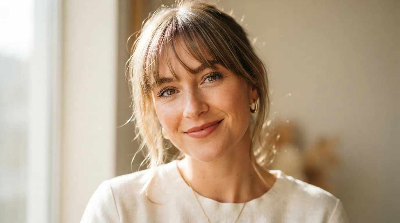 22 Soft Wispy Bangs Hairstyle Ideas for a Light Look