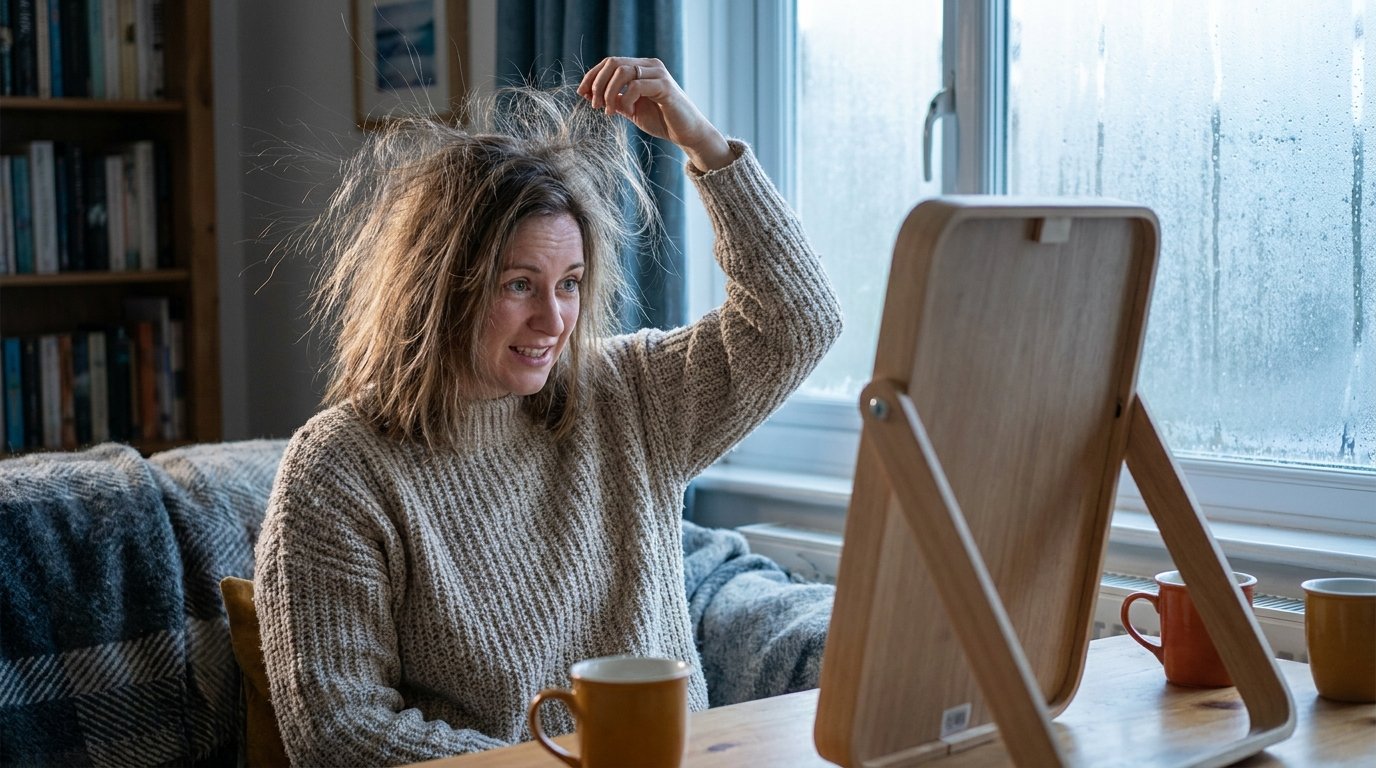 How to Get Rid of Static Hair in Winter Fast